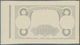 Estonia / Estland: Reverse Proof Print For The 1000 Marka ND(1922), P.59p On Banknote Paper With Wat - Estland