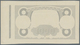 Estonia / Estland: Reverse Proof Print For The 1000 Marka ND(1922), P.59p On Banknote Paper With Wat - Estonia