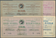 Estonia / Estland: Set Of 4 Different Notes ZEMENTFABRIK "Port Kunda" Containing 1, 3, 5 And 25 Rubl - Estland