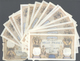 France / Frankreich: Set Of 19 Notes 1000 Francs 1937-1940 P. 90, All Notes Used With Folds, Creases - Andere & Zonder Classificatie