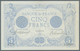 France / Frankreich: 5 Francs 1915 Fay 2.29, No Visible Folds But Light Handling In Paper, Condition - Otros & Sin Clasificación