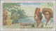 French Antilles / Französische Antillen: 50 Francs ND P. 9b, Light Vertical Folds In Paper, No Holes - Sonstige – Amerika