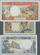 French Oceania / Französisch Ozeanien: Set Of 8 Banknotes Containing Tahiti (Papeete) 20 Francs ND(1 - Ohne Zuordnung