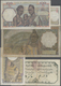 French West Africa / Französisch Westafrika: Set Of 8 Banknotes Containing 5 Francs 1932 DAKAR P. 5B - West-Afrikaanse Staten