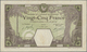 French West Africa / Französisch Westafrika: 25 Francs 1926 DAKAR P. 7Bc In Used Condition With Fold - États D'Afrique De L'Ouest
