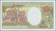 Gabon / Gabun: Set Of 2 Notes Containing 5000 & 10.000 Francs ND(1974) P. 6, 7, Very Colorful Notes, - Gabon