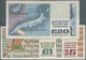 Great Britain / Großbritannien: Set Of 3 Notes Containing 1 Pound 1978 P. 70b (aUNC), 5 Pounds 1983 - Andere & Zonder Classificatie