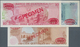 Guatemala: Set Of 3 Specimen Notes Containing 10, 20 & 100 Quetzales 1971-83 P. 61s, 62s, 64s, All I - Guatemala