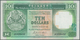 Hong Kong: Set Of 19 Banknotes Containing 10 Dollars The Chartered Bank 1977 P. 74c (UNC), 5 Dollars - Hongkong