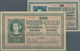 Hungary / Ungarn: Pair With 25 And 200 Korona 1918, P.13, 14, Both In Nice Condition With A Few Mino - Hungría