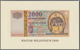 Hungary / Ungarn: Nice Set With 3 Original Folder 2000 Forint Magyar Millennium 2000, P.186 In Perfe - Hongarije