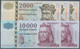 Hungary / Ungarn: Nice Lot With 5 Banknotes 2000 Forint 2010, 2 X 2000 Forint 2013, 10.000 Forint 20 - Hungría