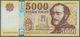 Delcampe - Hungary / Ungarn: Set With 3 Banknotes New Issued Series 1000 Forint 2017, 2000 Forint 2016 And 5000 - Hungría