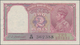 India / Indien: 2 Rupees ND(1943) P. 17b, Sign. Deshmukh, Crisp Paper, 2 Pinholes In Condition: AUNC - India