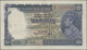 India / Indien: Set Of 2 Notes 10 Rupees ND P. 19a,b, Both In Similar Condition With Light Folds And - India