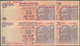 India / Indien: Set Of 4 Error Notes Of P. 95, Two Of Them With Two Different Serial Numbers Printed - India