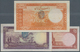 Iran: Set Of 3 Notes Containing 5 Rials 1938 P. 32Aa (aUNC), 10 Rials 1942 P. 33Ad (UNC) And 20 Rial - Iran