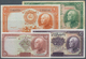 Iran: Set Of 5 Banknotes Containing 5 Rials 1942 P. 32Ae (aUNC), 10 Rials 1938 P. 32Aa (UNC), 20 Ria - Iran