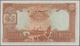 Iran: 100 Rials ND(1938) P. 36A, Pressed, Light Folds, But In Spite Of That Still Strong Paper And O - Iran