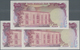 Iran: Set Of 3 Rare Banknote With Interesting Serial Numbers On 100 Rials ND P. 102b, With Serial #1 - Iran