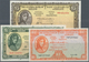 Ireland / Irland: Set Of 3 Banknotes Containing 10 Shillings 1968 P. 63a (XF To XF+), 1 Pound 1975 P - Irland