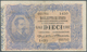 Italy / Italien: 10 Lire 1888 P. 20d, Used With Folds And Stain In Paper, Pressed, No Holes Or Tears - Sonstige & Ohne Zuordnung