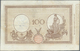 Italy / Italien: Set Of 3 Notes 100 Lire 1905/19/20, All Notes Used With Folds, Light Stain, Two Of - Otros & Sin Clasificación