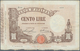 Italy / Italien: Set Of 5 Notes Containing 100 Lire 1927/29/30 P. 48, All Used With Light Folds, Pre - Andere & Zonder Classificatie