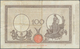 Delcampe - Italy / Italien: Set Of 5 Notes Containing 100 Lire 1927/29/30 P. 48, All Used With Light Folds, Pre - Andere & Zonder Classificatie