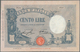 Italy / Italien: 100 Lire 1930 P. 50, Pressed With Wavy Paper At Borders But No Holes Or Tears, No S - Otros & Sin Clasificación