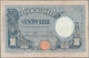 Delcampe - Italy / Italien: Set Of 6 Notes Of 100 Lire 1926/28/29/33/34 P. 50, All Used With Folds, Border Tear - Andere & Zonder Classificatie