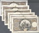 Italy / Italien: Set Of 6 Notes 500 Lire 1935/1940/1943 P. 51, 61, Five Of Them With Folds, Border T - Otros & Sin Clasificación