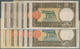 Italy / Italien: Set Of 12 Notes 50 Lire 1937/38/41/42/43/44 P. 54, 57 In Different Conditions From - Andere & Zonder Classificatie