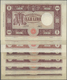 Italy / Italien: Set Of 7 Notes 1000 Lire 1942/43/47 P. 62, 72, 81, All Used With Folds, Probably Pr - Andere & Zonder Classificatie