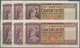 Italy / Italien: Set Of 6 Notes 500 Lire 1947, 1961 P. 80a, B, All Notes In Similar Condition, All P - Autres & Non Classés