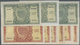 Italy / Italien: Set Of 10 Pcs Containing 3x 50 Lire 1951 P. 91 (pressed VF & XF) And 7x 100 Lire 19 - Autres & Non Classés