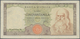Italy / Italien: 50.000 Lire 1967 P. 99a Leonardo Da Vinci, S/N #V035658B, Used With Folds And Creas - Sonstige & Ohne Zuordnung