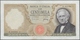 Italy / Italien: 100.000 Lire 1967 P. 100a Manzoni, S/N B003488C, Washed And Pressed, Minor Border T - Andere & Zonder Classificatie
