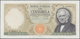 Italy / Italien: 100.000 Lire 1970 P. 100b Manzoni, S/N Z059671Z, Several Folds In Paper, Pressed, R - Andere & Zonder Classificatie