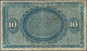 Italy / Italien: Banca Nazionale Nel Regno D'Italia 10 Lire 1866 P. S736, Used With Folds And Crease - Andere & Zonder Classificatie