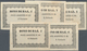 Italy / Italien: Set Of 5 Notes "BONO DI BAJ." Piazza Argentina N. 29, Remainder Without Signature, - Sonstige & Ohne Zuordnung