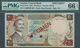 Jordan / Jordanien: 20 Dinars 1981 Specimen P. 21s2, Rarely Seen As PMG Graded Note In Condition: PM - Jordanië