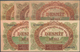 Latvia / Lettland: Very Nice Set With 5 Banknotes 10 Rubli Containg 10 Rubli With "Serija Bb232040" - Letland