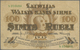 Latvia / Lettland: 100 Rubli 1919 P. 7f, Used With Center Fold And Handling In Paper, No Holes Or Te - Letland