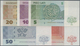 Latvia / Lettland: Very Nice Set With 5 Banknotes 5, 10, 20, 50 And 100 Latu 1992, P.43-47, All In P - Latvia