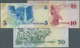 Lesotho: Set Of 3 Notes Containing 5, 10 & 20 Maloti 1984 P. 5a, 6b, 7b, The First In UNC, The Other - Lesotho