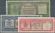 Libya / Libyen: Set Of 3 Banknotes Containing 1/4, 1 & 5 Pounds L.1963 P. 28, 30, 31, All Used With - Libyen