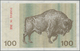 Lithuania / Litauen: Pair Of The 100 Talonas 1991, One With Text On Lower Front And One Without, P.3 - Litouwen