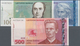 Lithuania / Litauen: Very Nice Lot With 3 Banknotes 100 Litu 2000, 200 Litu 1997 And 500 Litu 2000, - Litauen