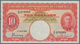 Malaya: 10 Dollars 1941, P.13, Some Rusty Spots And A Few Soft Folds. Condition: VF - Maleisië